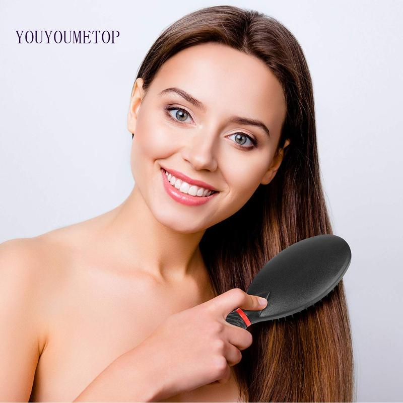 Set 5 Lược Chải Tóc Tạo Kiểu Có Giá Đỡ Gương Dành Cho Nam Nữ YOUYO