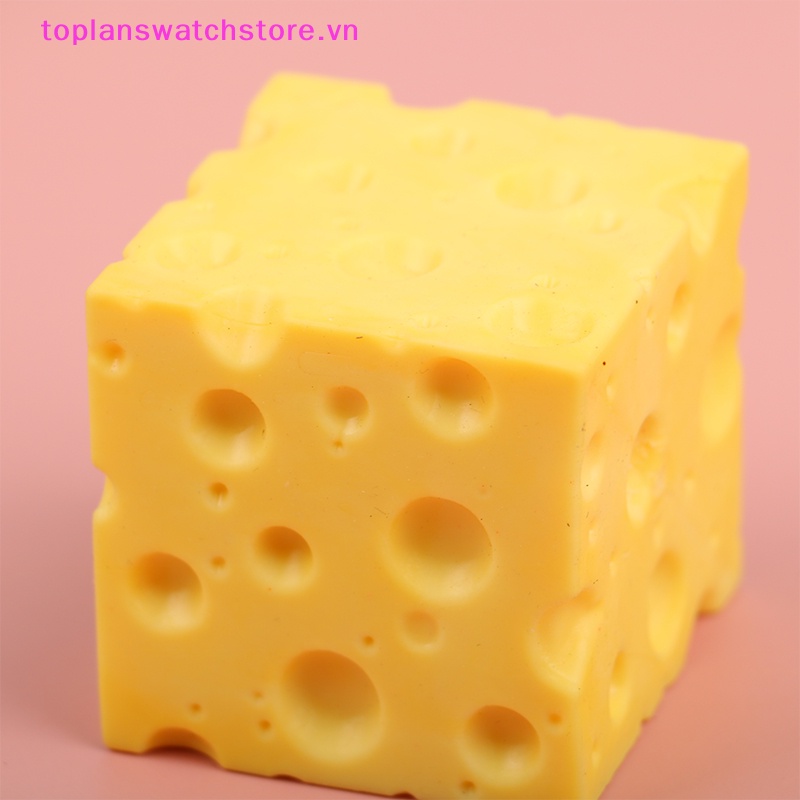 Đồ Chơi Nắn Bóp Giúp Giải Tỏa Căng Thẳng Hình Chú Chuột Và Phô Mai Đáng Yêu