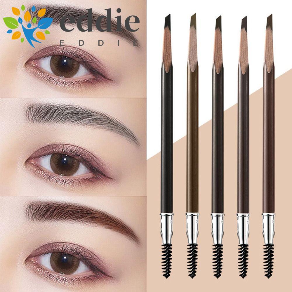 Bút Chì Kẻ Lông Mày 26Eie Lõi Vuông Tự Nhiên Kèm Cọ Trang Điểm Chuyên Nghiệp Cho Nữ