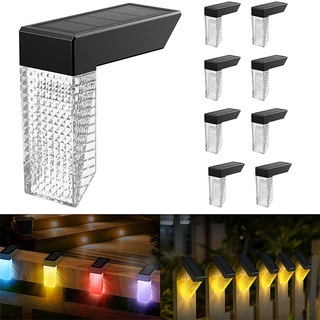 Đèn Led Trang Trí Hàng Rào Sân Vườn Dùng Năng Lượng Mặt Trời Chống Thấm Nước Thay Đổi 7 Màu Sắc