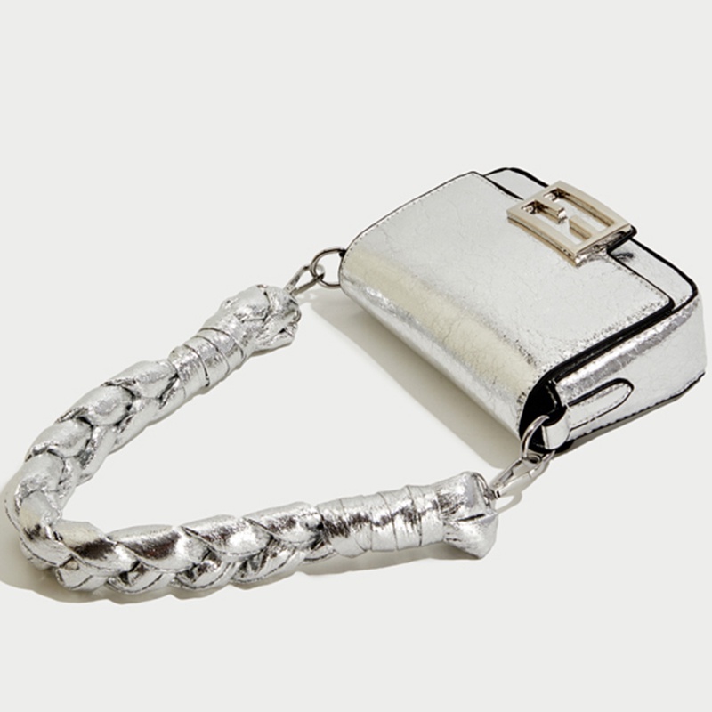 Ielgy Túi Xách Đeo Vai Có Khóa Đơn Giản Tinh Tế Thời Trang Cho Nữ