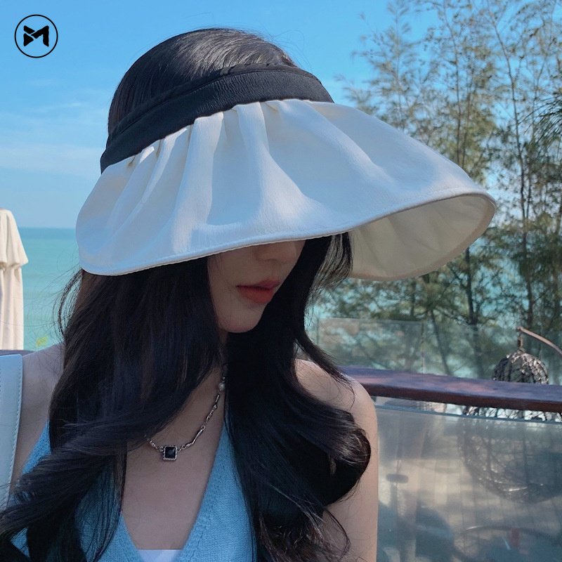 Mũ Rộng Vành Che Nắng Chống Tia UV Thời Trang Đi Biển Mới 2023