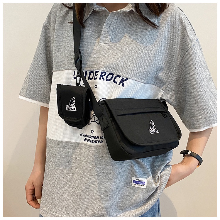 Túi Xách Đeo Chéo Thời Trang Hàn Cho Nữ 2 Chi Tiết