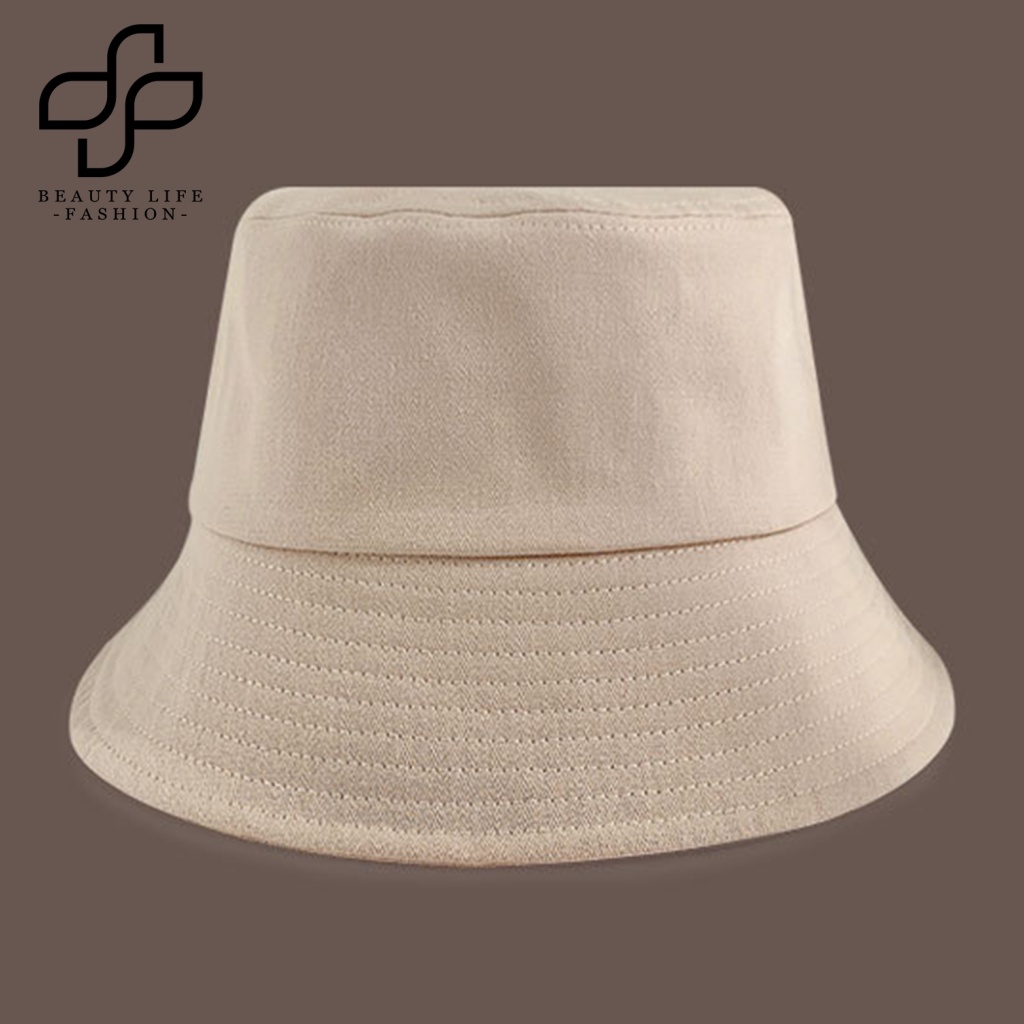 Nón Tai Bèo Rộng Vành Chất Liệu Cotton Polyester Chống Tia UV Cho Nữ