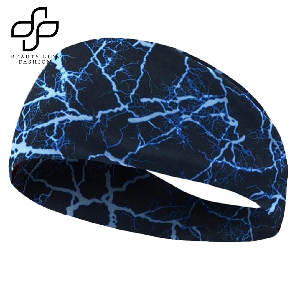 1 Băng Đô Thể Thao Họa Tiết Rằn Ri Unisex