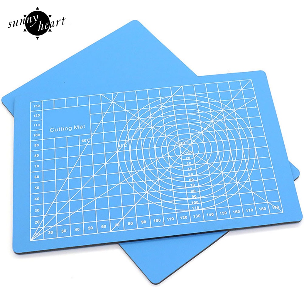 Sunnyheart Tấm Thảm Cắt Ghép Hai Mặt Bằng PVC Khổ A5 DIY