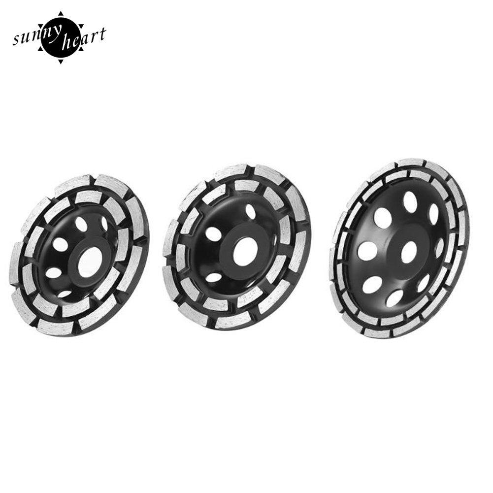 Đĩa Mài Điện Hai Hàng Kim Cương 115 / 125 / 180mm