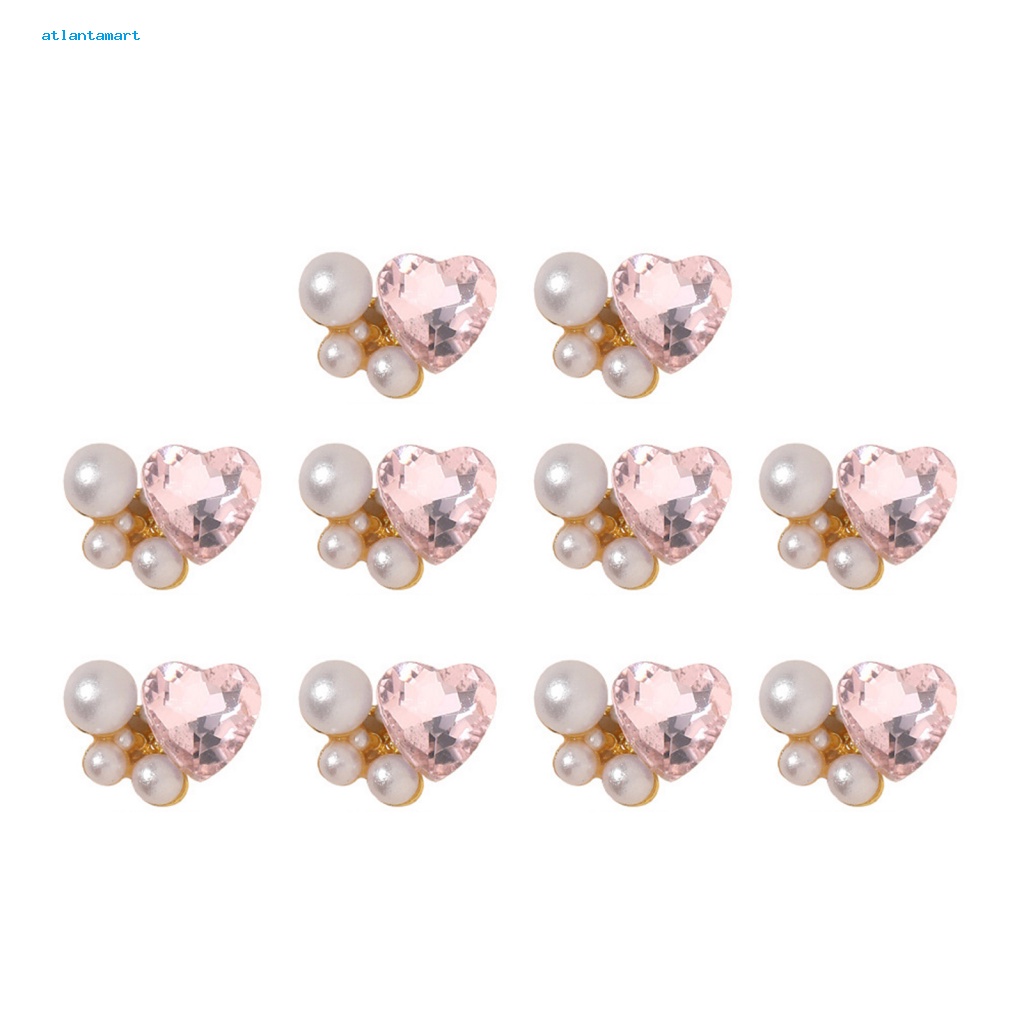 Túi Đựng Đồ Dùng Cao Cấp Tiện Dụng| Bộ 10 HạT ĐíNh Trang Trí MóNg Tay Sang TrọNg