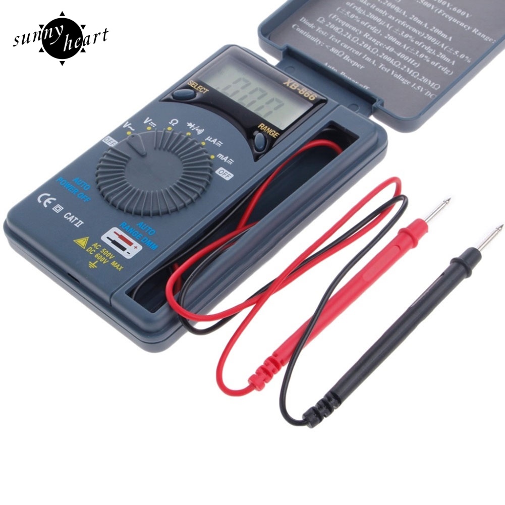 Vạn Năng Kế Kỹ Thuật Số Mini XB866 Màn Hình LCD