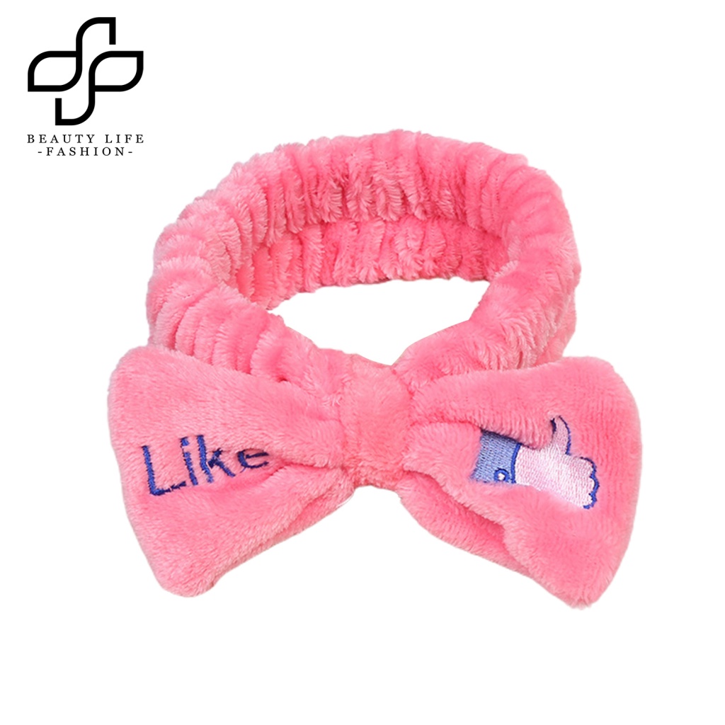 Băng Đô Cài Tóc Bằng Vải Flannel Mềm Co Giãn Chống Rách Thời Trang Cho Nữ