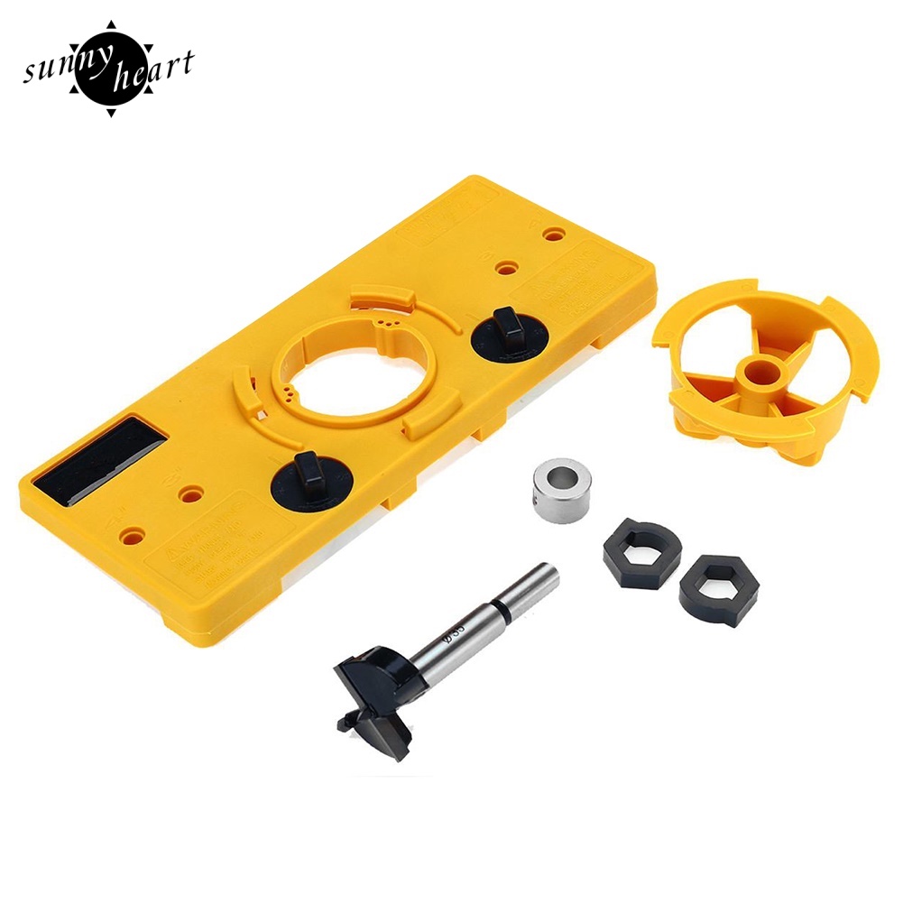 Bộ Định Vị Lỗ Bản Lề 35mm DIY Cho Thợ Mộc