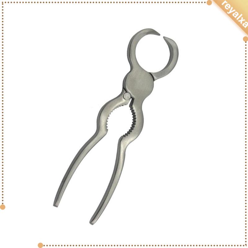 Dụng Cụ Kẹp Gắp Trà / Bánh Bằng Inox Dày Dặn Màu Đen Tiện Dụng
