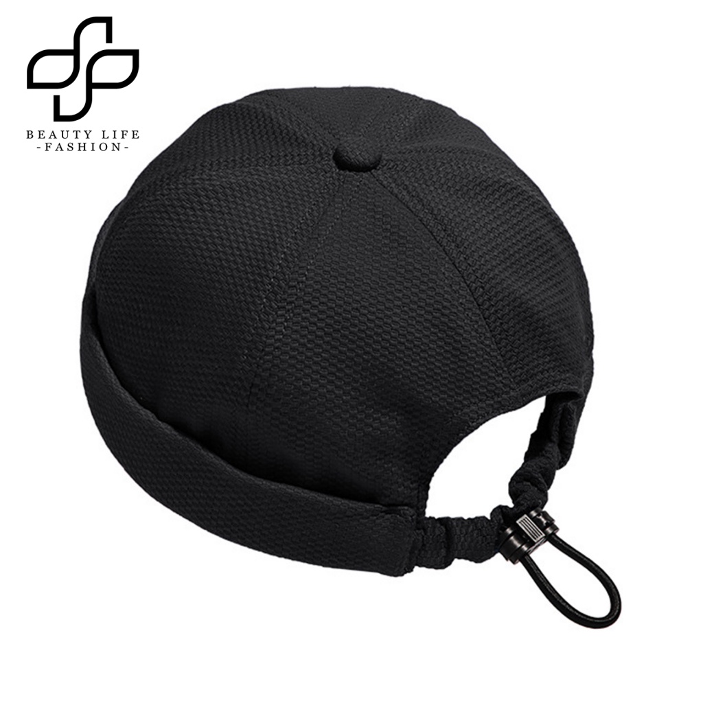 Beautylifefashion Mũ Beanie Không Vành Màu Tươi Trẻ Phong Cách Hip hop Unisex