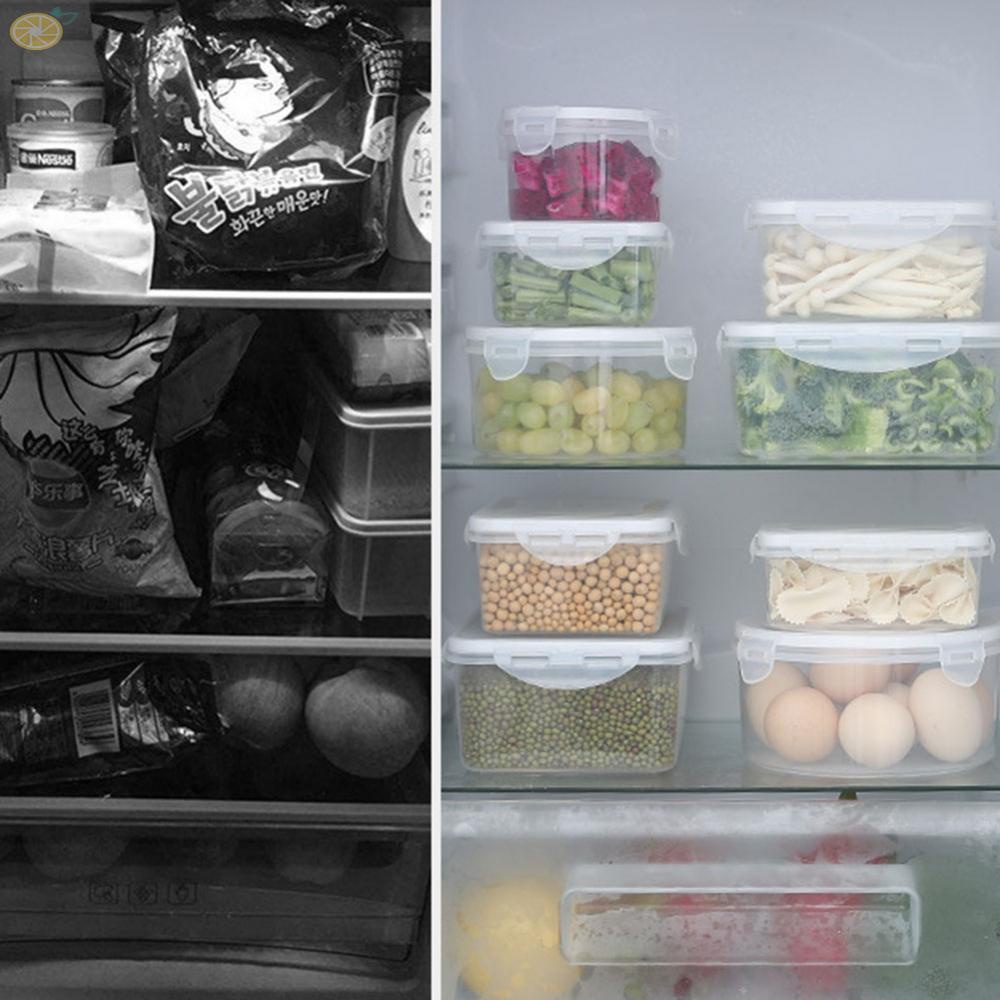【VARSTR】Food Storage Box Fresh-Keeping Box Household Cereal Box Plastic Food Containers