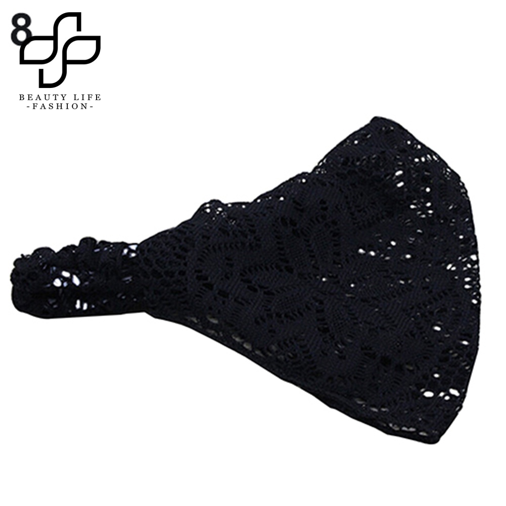 Băng Đô Ren Co Giãn Thời Trang Cho Bé Gái