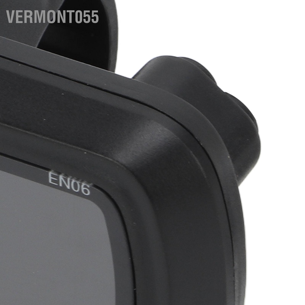 Vermont055 Đồng hồ hiển thị LCD dành cho xe đạp điện đo tốc độ tay ga với trạng thái pin USB leo núi