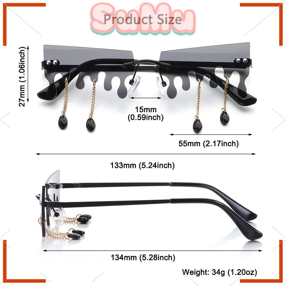 Kính Mát Họa Tiết Ngọn Lửa Vui Nhộn