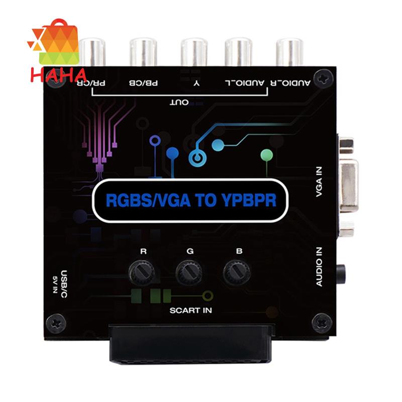 Bộ ChuyểN ĐổI Video RGBS VGA SCART Sang YPBPR