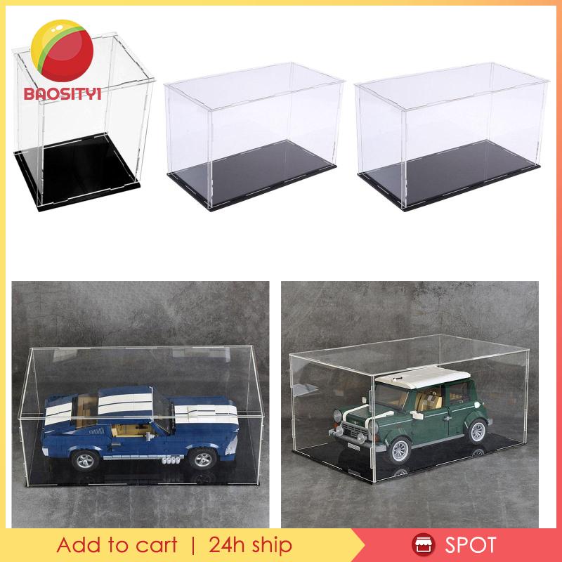 [Baosity1] Hộp Acrylic Trong Suốt Trưng Bày Búp Bê