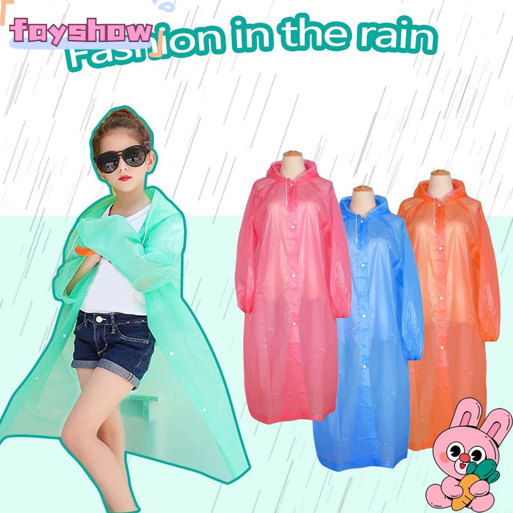 Áo Mưa Dày Dặn Tiện Dụng Cho Người Lớn / Trẻ Em