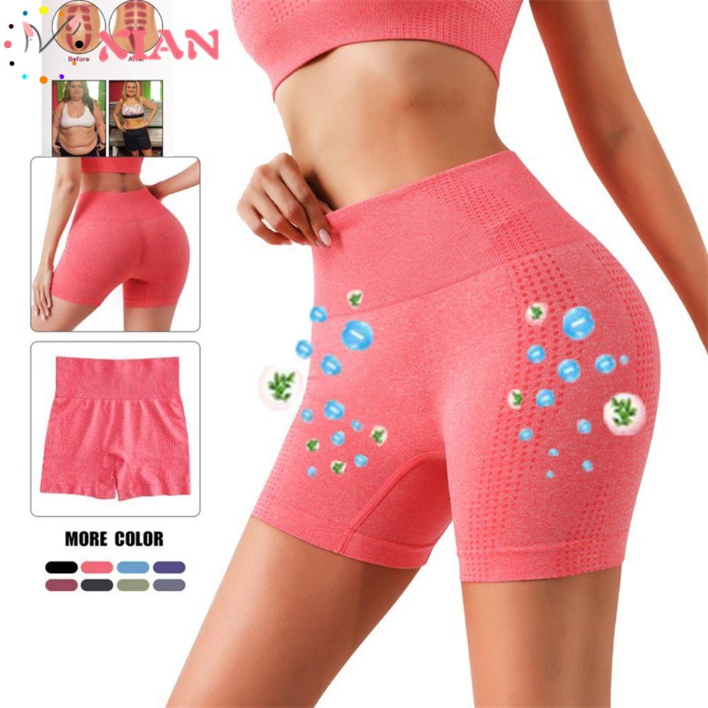 Quần Short Tourmaline Định Hình Thon Gọn Cơ Thể Thoáng Khí Cho Nữ