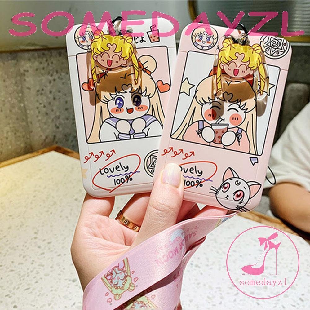 Móc Khóa / Thẻ Tín Dụng Bằng ABS Hình Thủy Thủ Mặt Trăng Dễ Thương