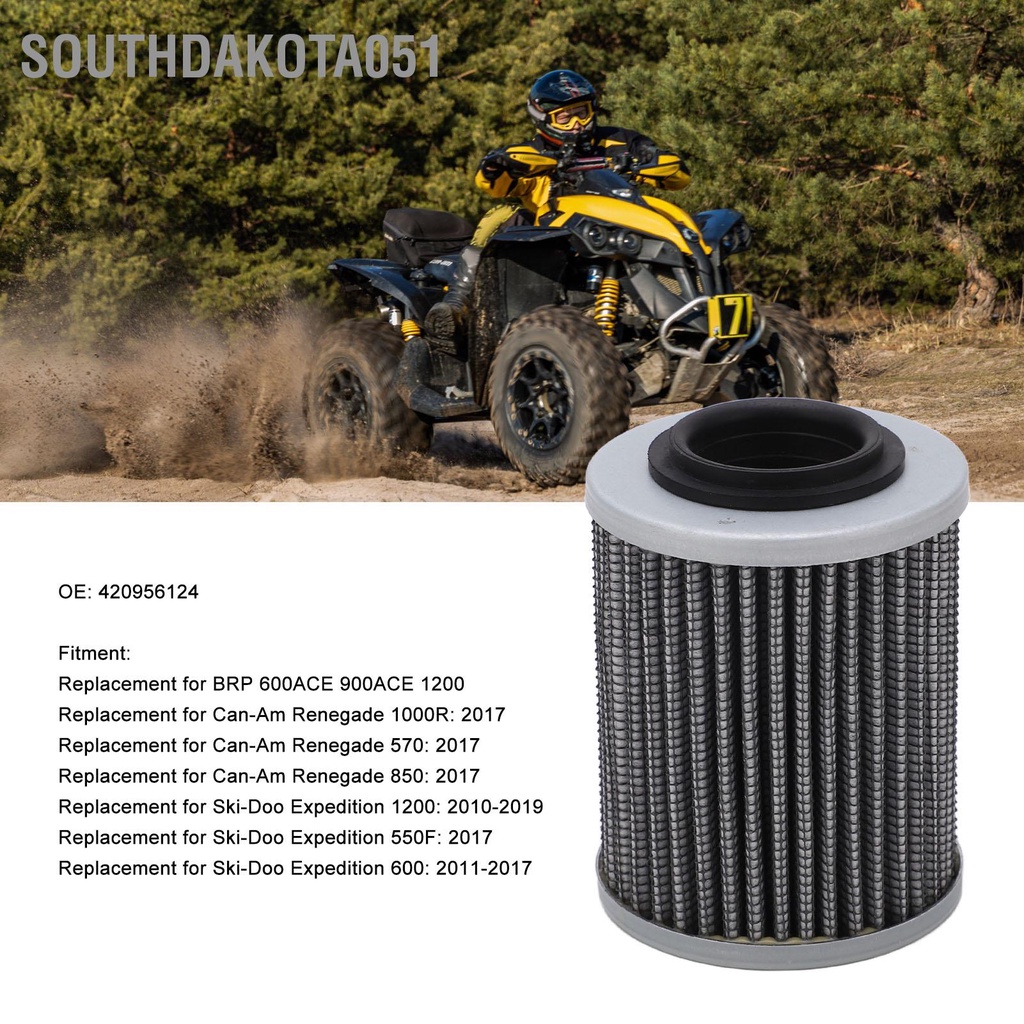 Southdakota051 Bộ lọc dầu 420956124 Hiệu suất cao Thay thế hiệu quả cho BRP 600ACE 900ACE 1200