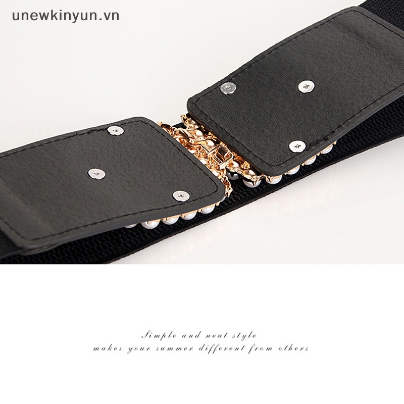 Thắt Lưng Co Giãn Bản Rộng Thời Trang Cổ Điển Cho Nữ