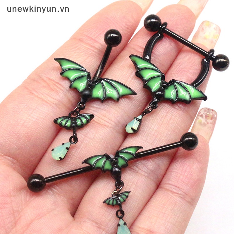 Khuyên Xỏ Rốn Hình Giọt Nước Phát Sáng Cá Tính