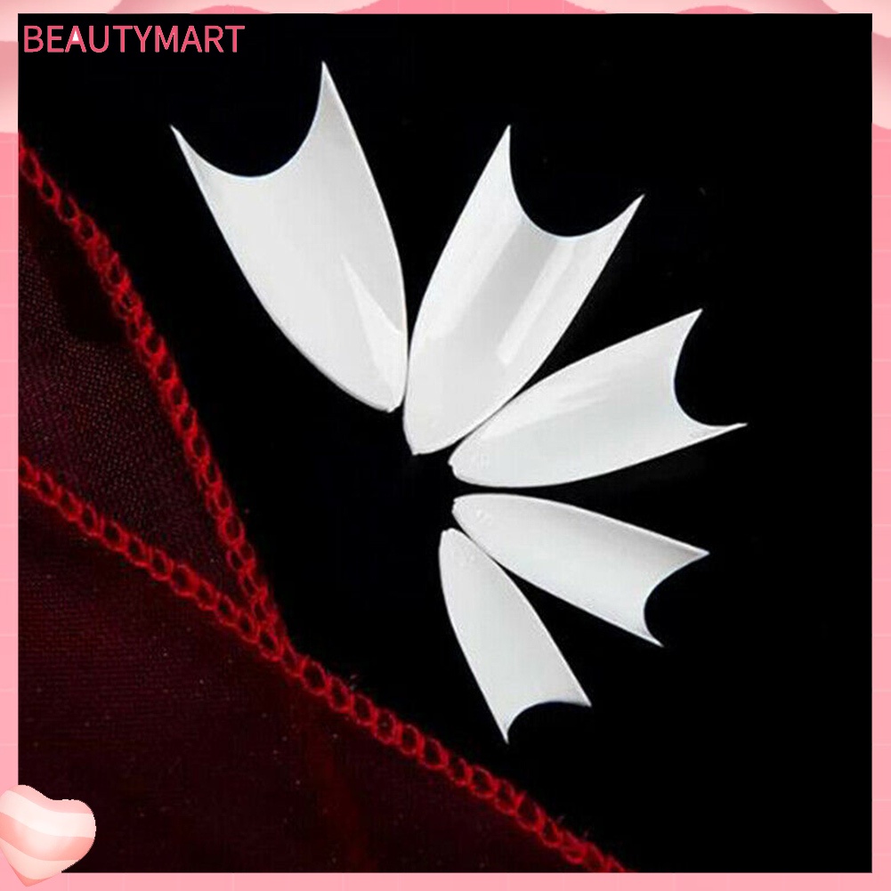 Set 500 Vỏ Bọc Móng Tay Giả Đầu Nhọn Trang Trí Nhà Cửa / Salon DIY