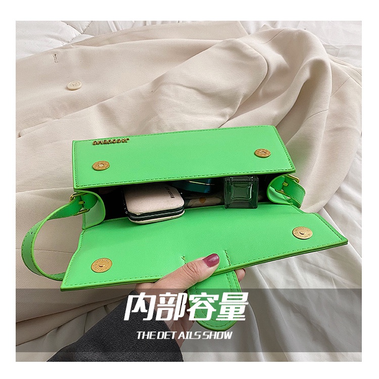 Túi Đeo Vai Hình Vuông Cỡ Nhỏ Màu Trơn Thời Trang 2023 Cho Nữ