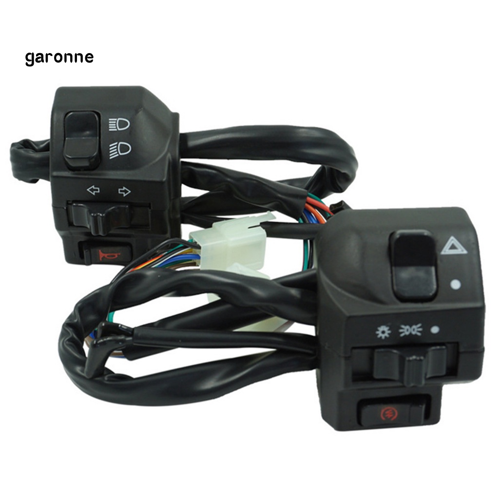 Bộ 2 Công Tắc Xi Nhan Gắn Tay Lái Xe Máy ZH125 HJ-8