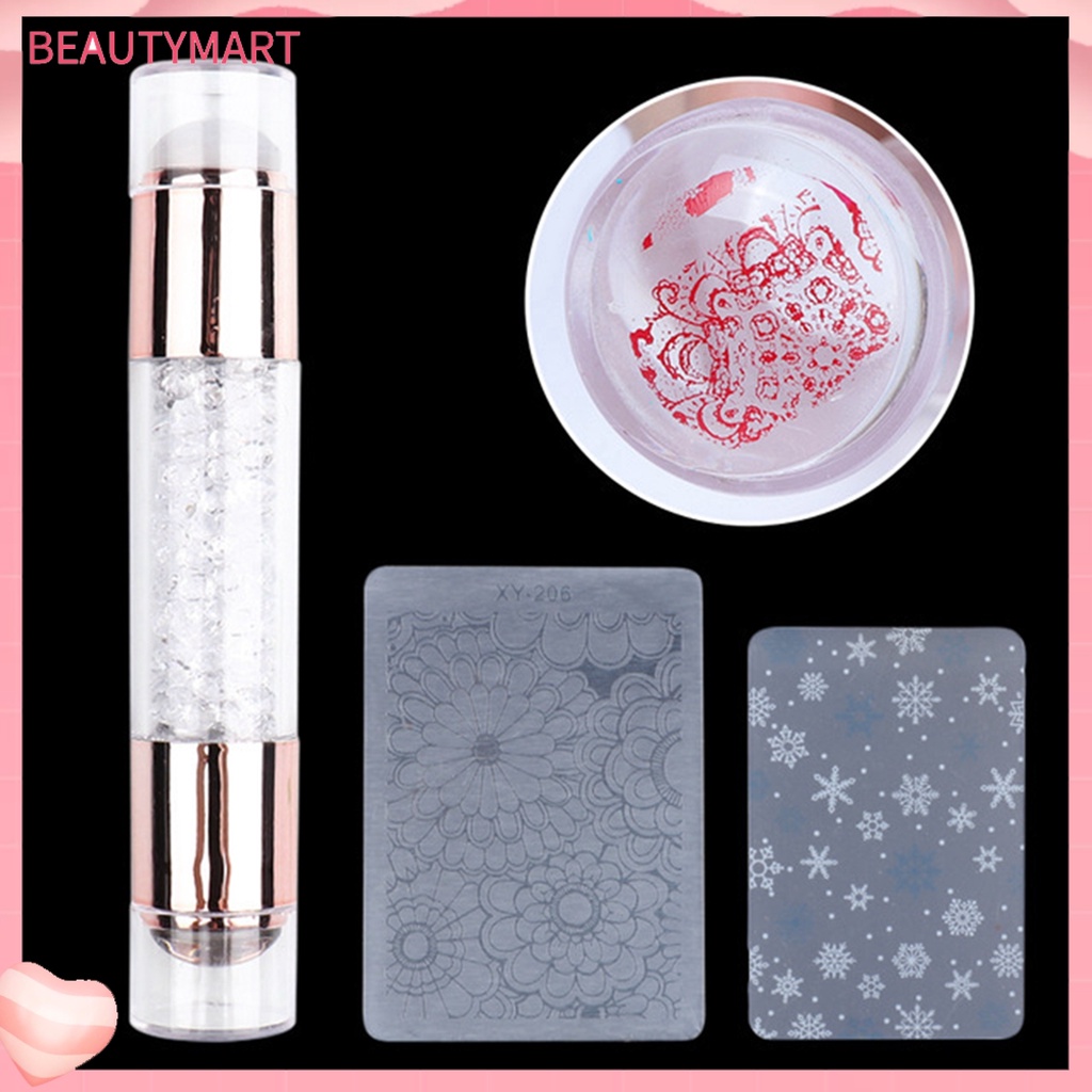 Bộ Dụng Cụ In Hình Móng Tay Hai Đầu Bằng Silicone