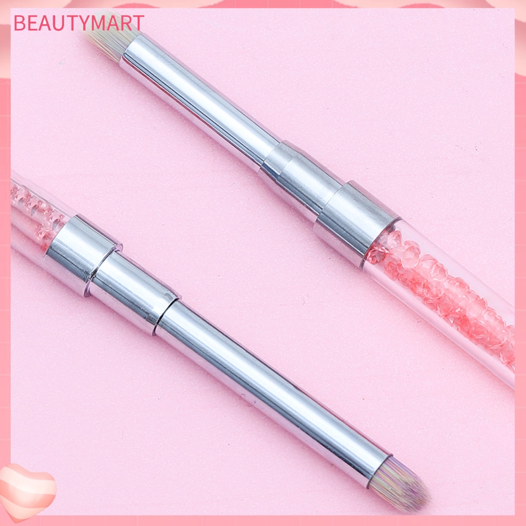 Bút Vẽ Móng Nghệ Thuật Đầu Cọ Mềm Không Phai Màu Hồng Chất Lượng Cao