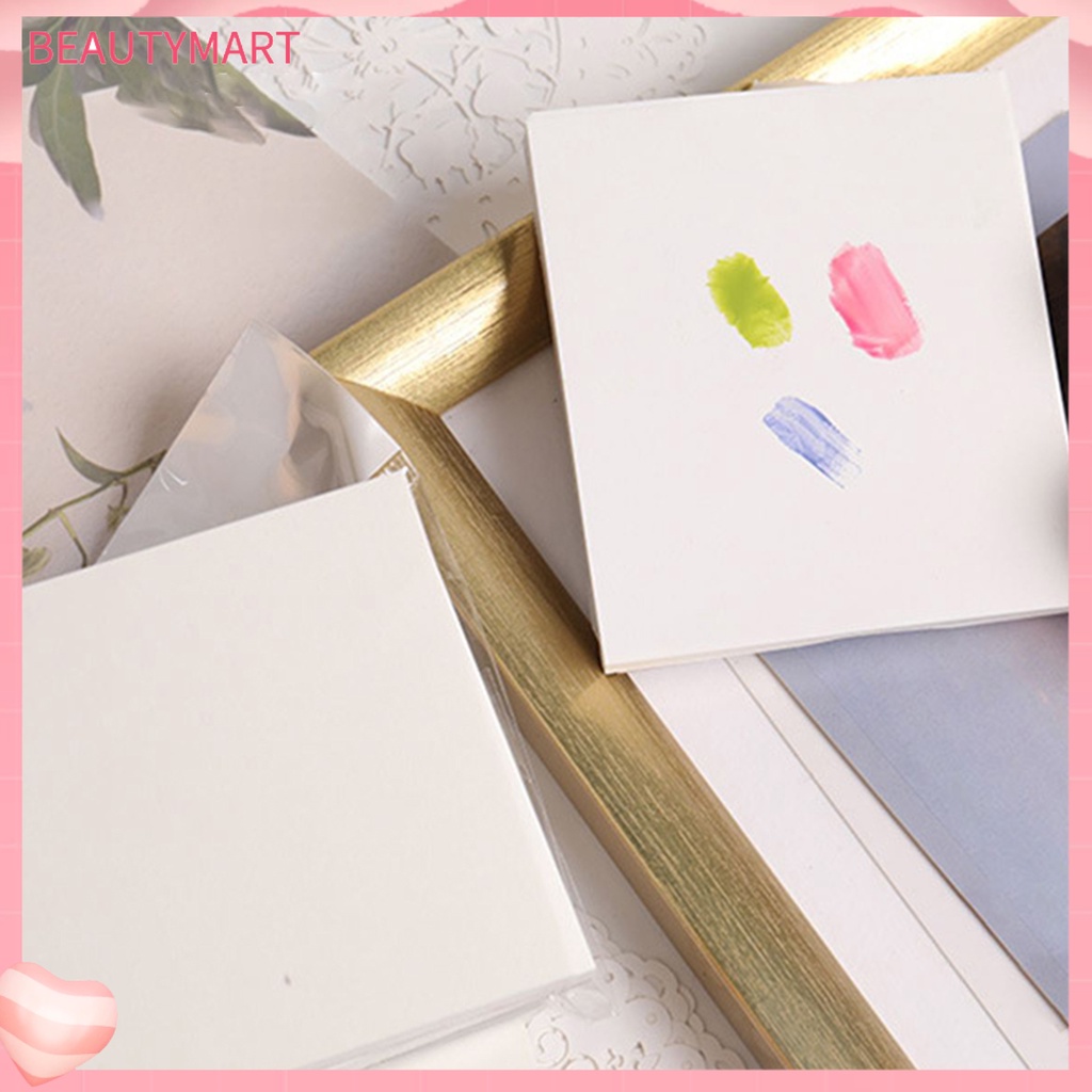 Set 120 Tờ Giấy Hai Mặt Chống Nước Dùng Trộn Màu Sơn Móng Tay Tiện Dụng