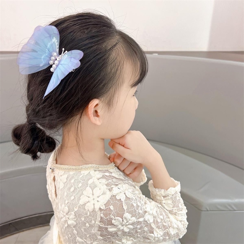 Kẹp tóc hình con bướm mới dễ thương cô gái thời trang Hàn Quốc