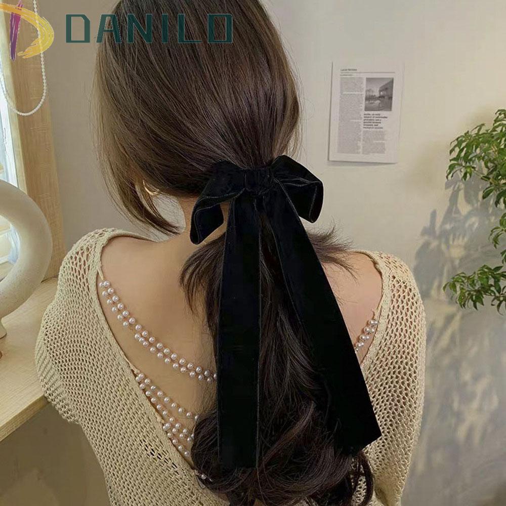 Dây Cột Tóc Đuôi Ngựa Dài Handmade Thời Trang Cho Nữ Giá Đỡ