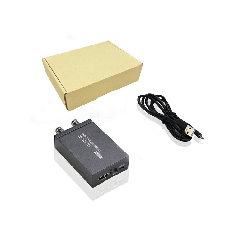 Nk-T8 Ahd/Tvi/Cvi/Cvbs To Hdmi-Compatible Converter Adapter Full Hd 4K Video For Converting Belt Ring [Q/1]