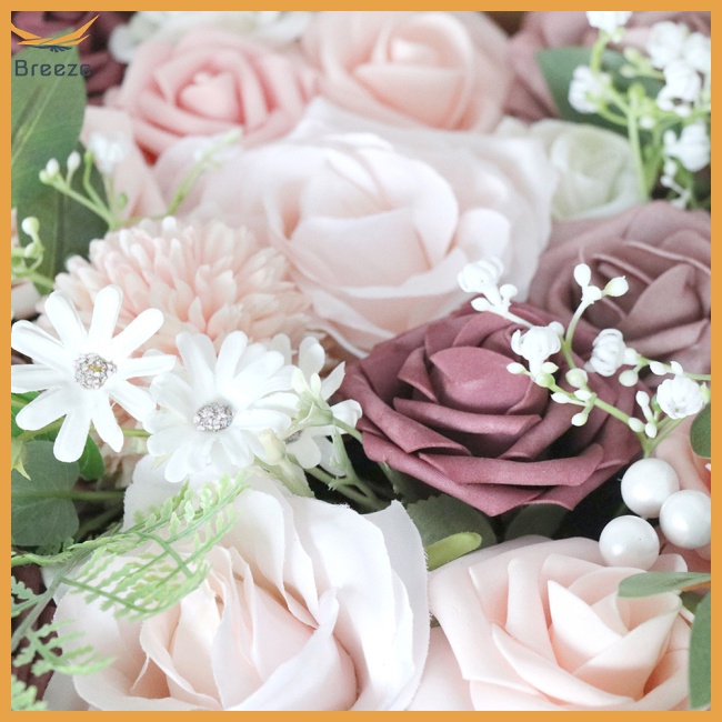 Combo Hộp Đựng Hoa Giả Trang Trí Bàn Tiệc Cưới