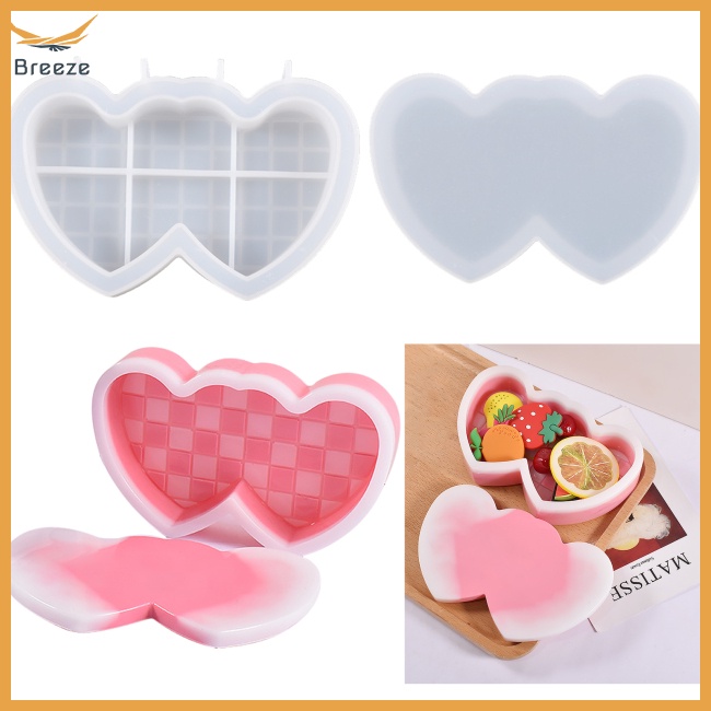 Khuôn Silicone Làm Hộp Trang Sức Chịu Nhiệt Độ Cao Diy