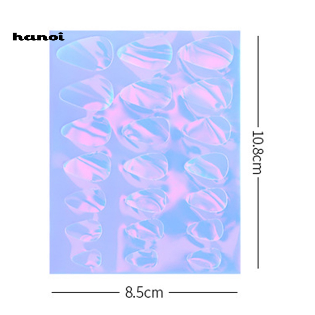 Miếng Dán Trang Trí Móng Tay Bằng PVC Mỏng Nhẹ Họa Tiết Cực Quang