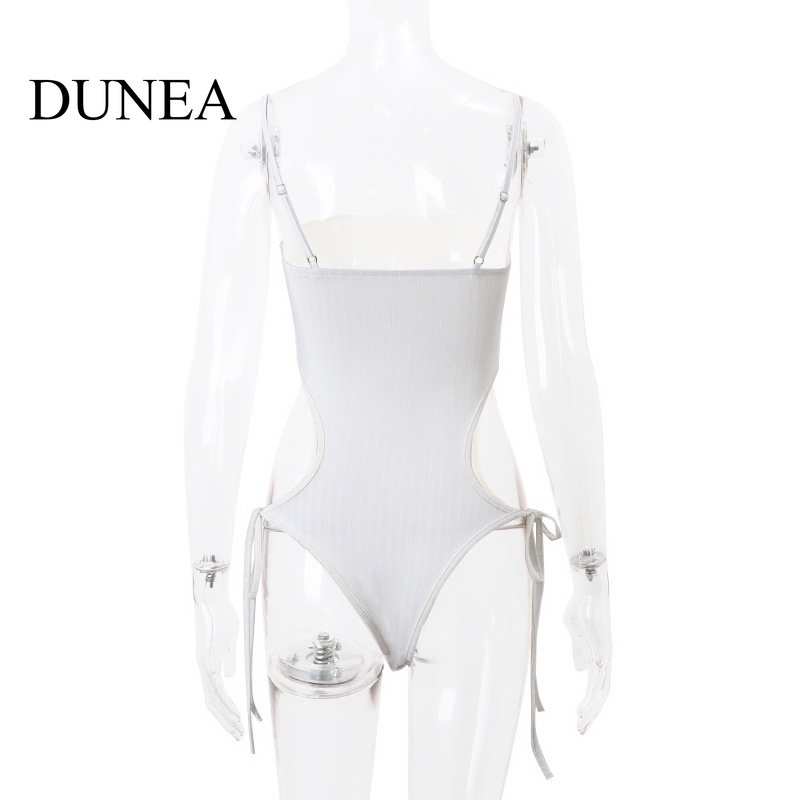 DUNEA Bộ Áo Liền Quần Hở Lưng Quyến Rũ Dành Cho Nữ