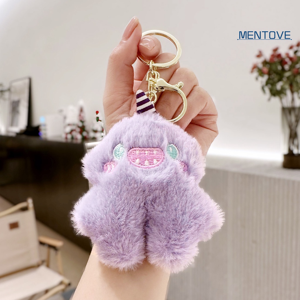 Móc Khóa Hình Quái Vật Hoạt Hình Nhồi Bông Đáng Yêu