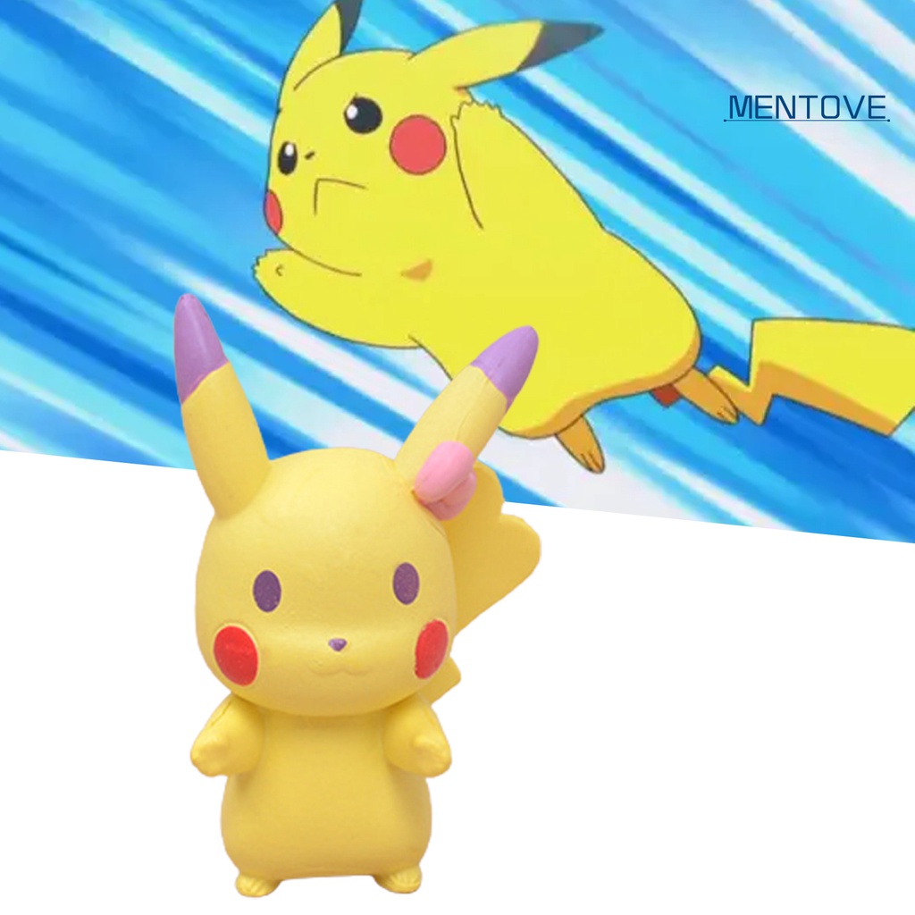 Set 7 Mô Hình Đồ Chơi Pokemon Bằng PVC Dễ Thương