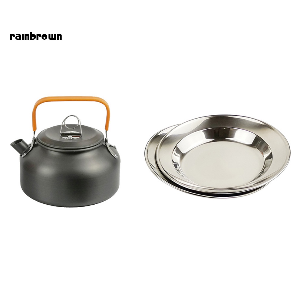 Bộ 7 Dụng Cụ Nấu Ăn Dã Ngoại Tiện Lợi