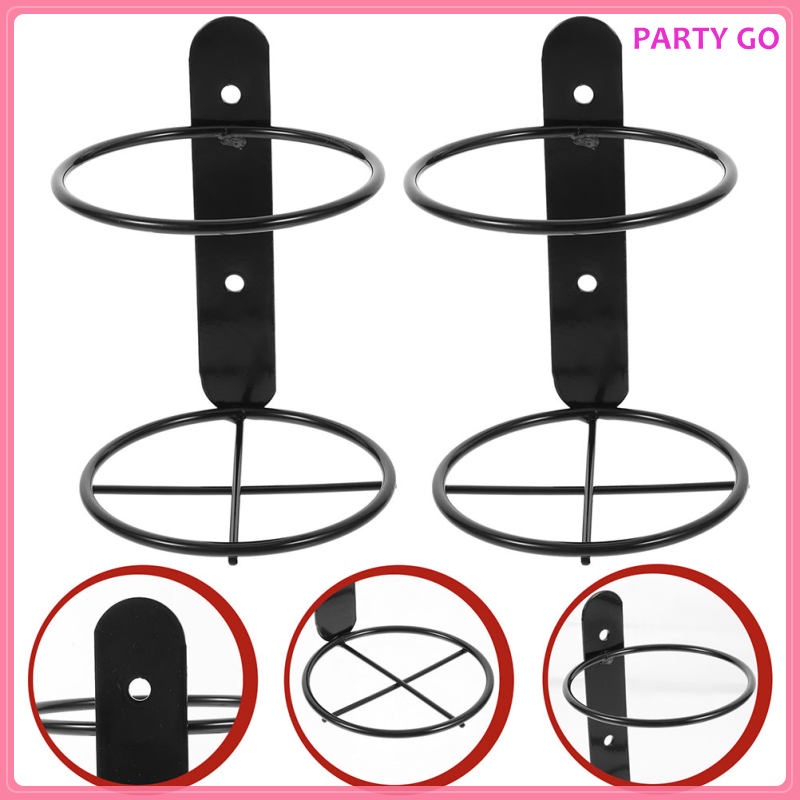 Set 4 Giá Đỡ Chai Rượu Vang Gắn Tường Tiện Dụng