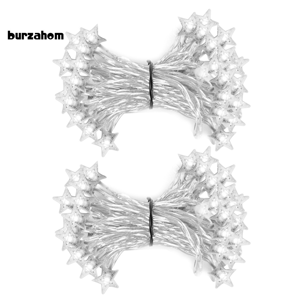 Dây Đèn LED Ngôi Sao Trang Trí Giáng Sinh Bắt Mắt