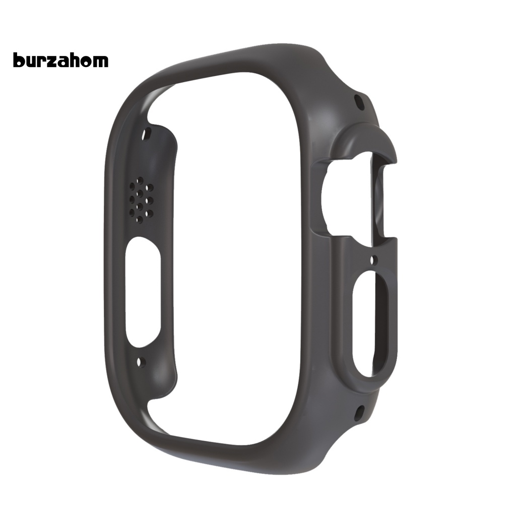 Ốp Bảo Vệ Bằng PC Cứng Màu Trơn Chống Trầy Xước Chống Rơi Chống Mòn Cho Apple Watch Ultra 49mm