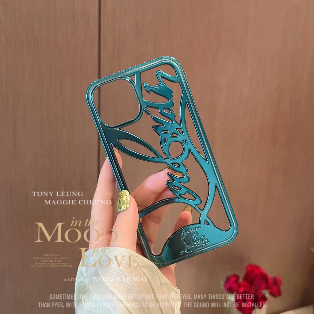 Fashion CL electroplating Phone case For iPhone 12ProMax 12pro 12 13promax 11 hard Phone Cases for Iphone 13Pro 13 non-slip Back Cover Ventilation and heat dissipation casing phone