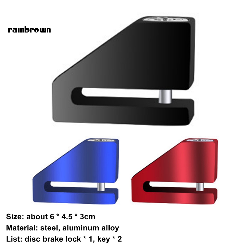 Khóa Phanh Đĩa Bằng Thép Cứng Chắc Chắn